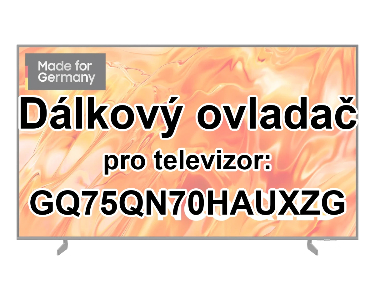 Samsung GQ75QN70HAUXZG náhradní dálkový ovladač jiného vzhledu