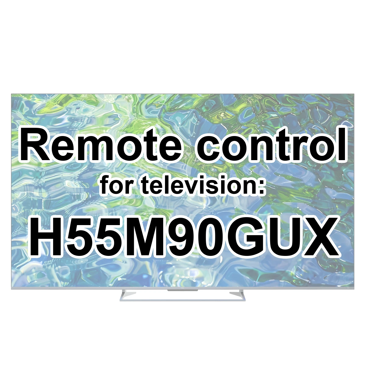 Haier H55M90GUX original remote control