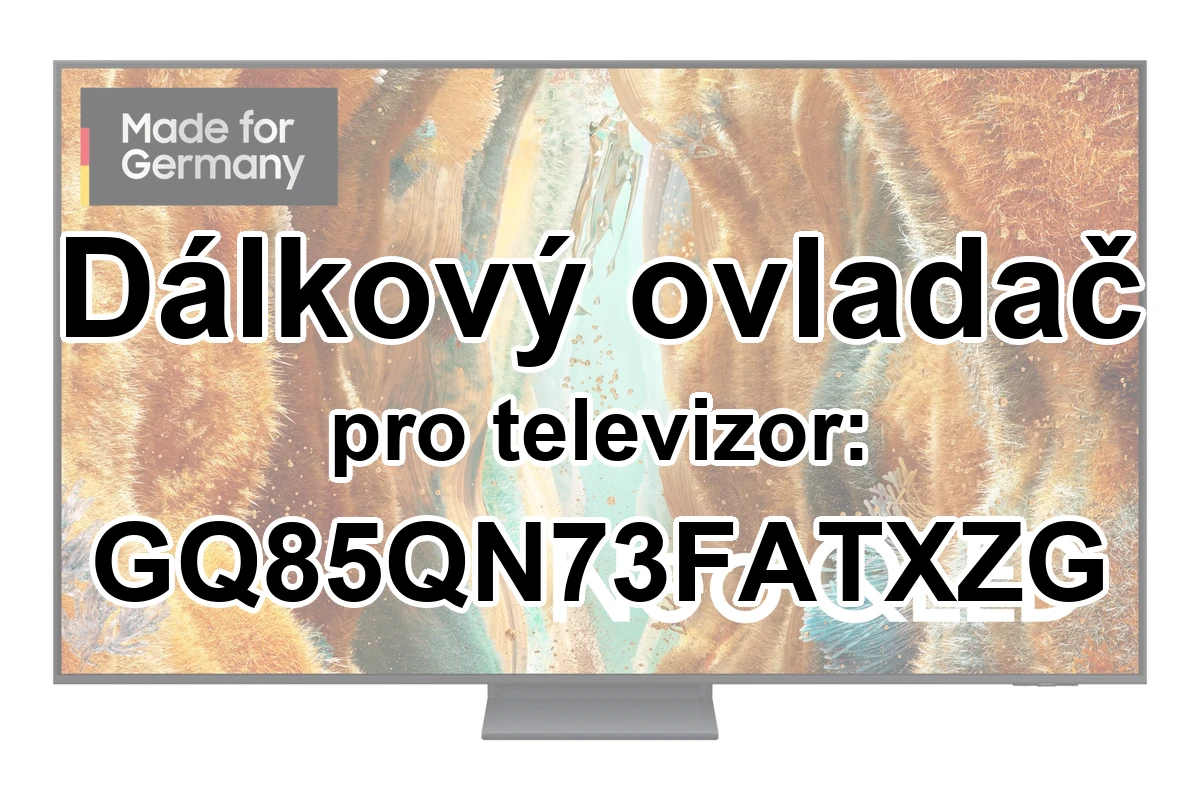 Samsung GQ85QN73FATXZG náhradní dálkový ovladač jiného vzhledu
