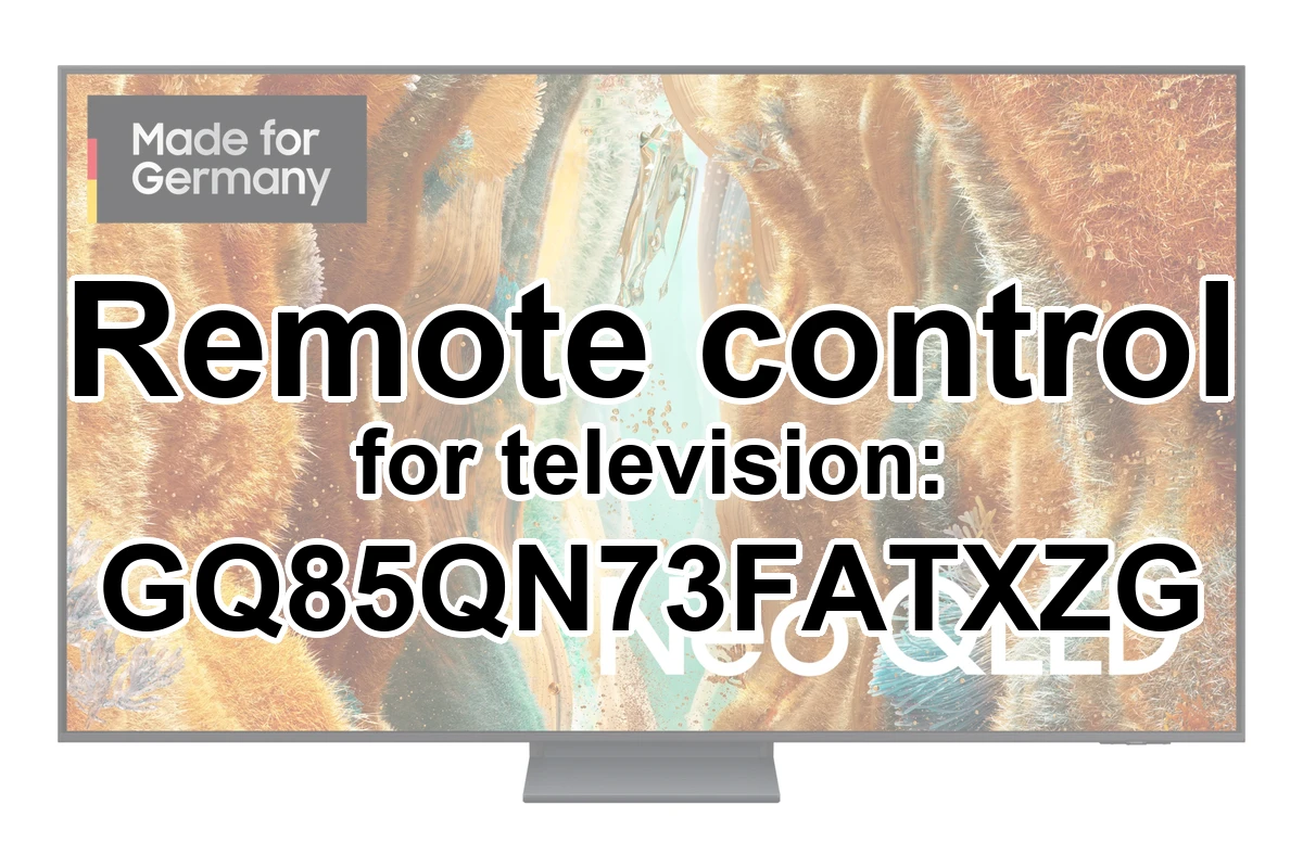 Samsung GQ85QN73FATXZG original remote control