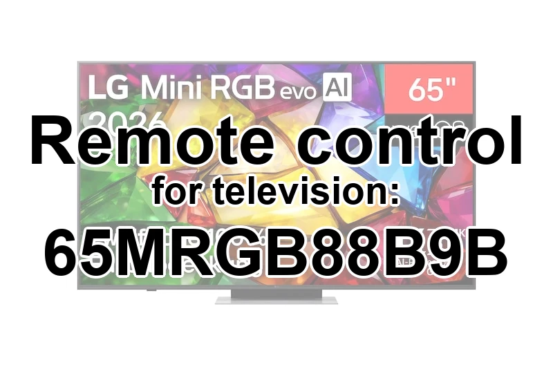 LG 65MRGB88B9B original remote control