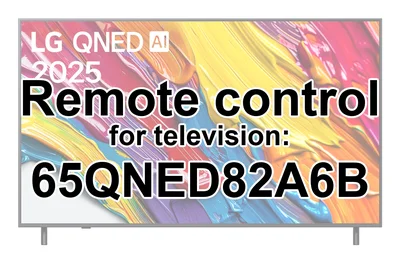 LG 65QNED82A6B original remote control