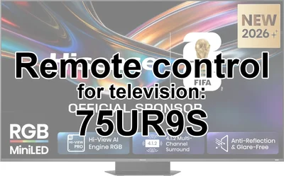 Hisense 75UR9S original remote control