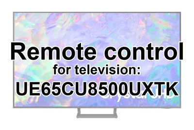 Samsung UE65CU8500UXTK replacement remote control different look