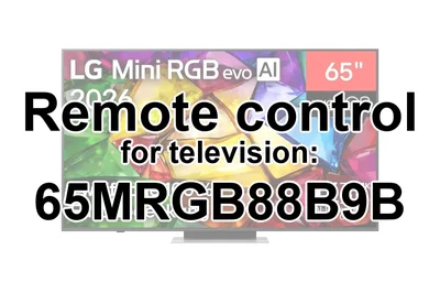 LG 65MRGB88B9B original remote control