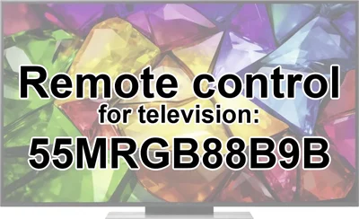 LG 55MRGB88B9B original remote control