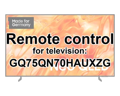 Samsung GQ75QN70HAUXZG original remote control